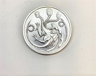 2021 "Inflation is Coming" 1oz .999 Fine Silver Round