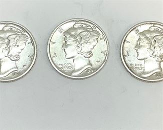 San Francisco Mint Mercury Dimes