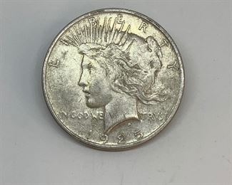 1925 Peace Dollar