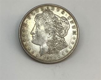 1921-D Morgan Dollar