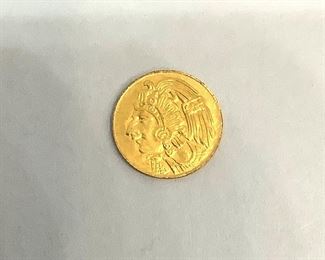 10k Gold Mexican Wedding Token