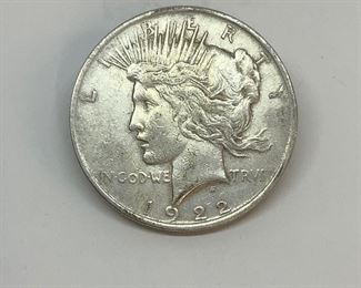 1922 Peace Dollar