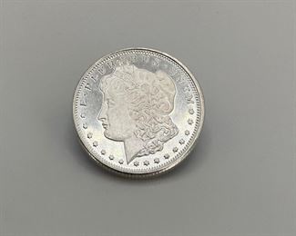 Highland Mint Morgan 1/4oz .999 Fine Silver 