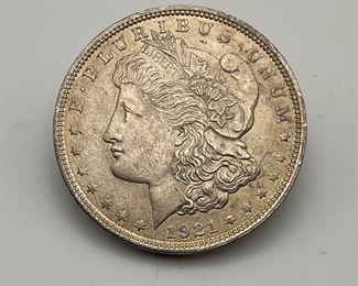 1921 Morgan Dollar (AU)