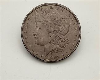 1897 Morgan Dollar