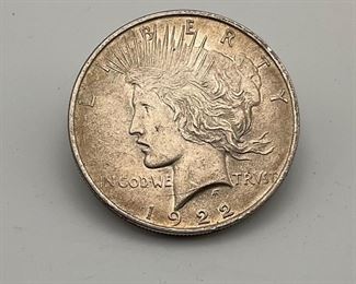 1922 Peace Dollar (AU)