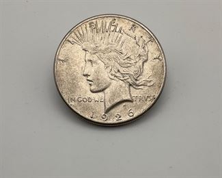 1926 Peace Dollar (AU)