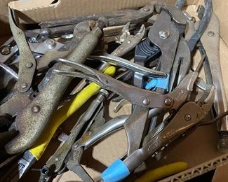 vise grips and tools of all types