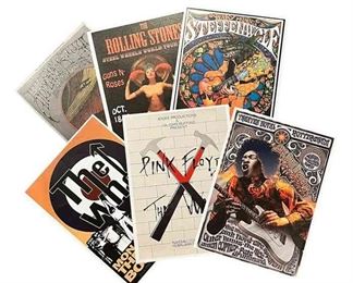 Classic Rock Concert Posters