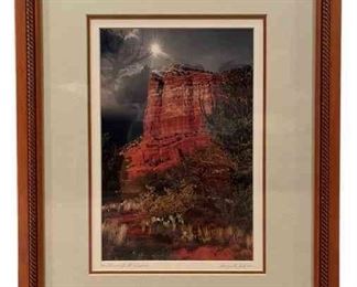 Courthouse Butte, Sedona Signed