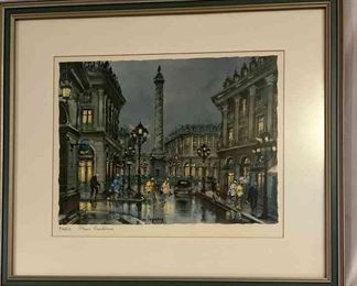Giclee Print Of Paris