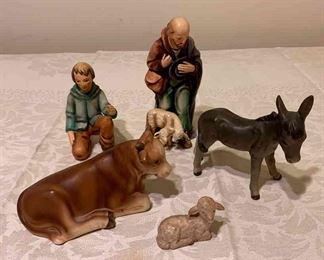 Goebel Nativity Scene Figures.