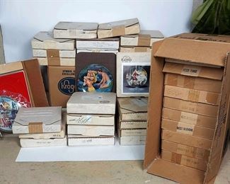 Knowles and Bradford Exchange Vintage Decorative Plates