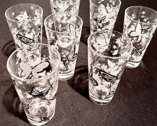 MCM Colorful Butterfly Tumblers 