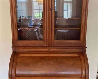 Victorian Style Secretary Desk And Bookcase 