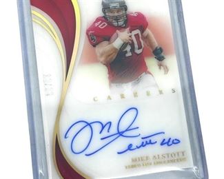 Panini Immaculate Signed Mike Alstott Card