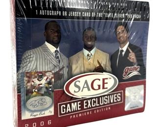 2006 Sage Premiere Edition NFL Box Set