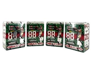 4pc. Panini NBA Hoops 88 Card Sets