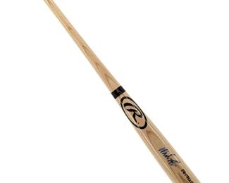 Signed Wade Boggs Rawlings Baseball Bat