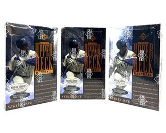 3pc. 1994 Upper Deck Baseball Card Box Sets