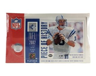2002 Upper Deck Piece of History Football Box