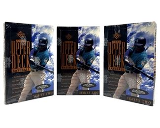 3pc. 1994 Upper Deck Series 2 Trading Card Box Set