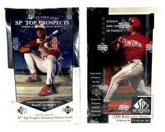 2pc. Upper Deck SP Limited Baseball Card Box Sets