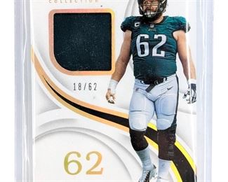 Immaculate Collection Panini Jason Kelce Card