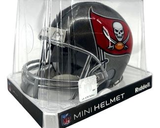 Riddle Autographed Chris Godwin Mini Helmet