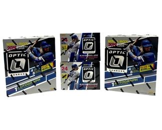 4pc. 2019 Panini Optic Donruss Box Sets