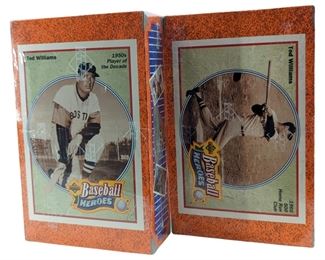 2pc. 1992 Upper Deck Baseball Heroes Wax Boxes