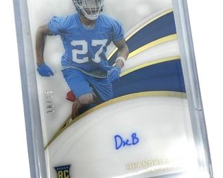 Panini Immaculate Signed Deandre Baker Card