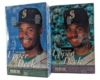 2pc 1995 Upper Deck Series 1 & 2 Hobby Boxes