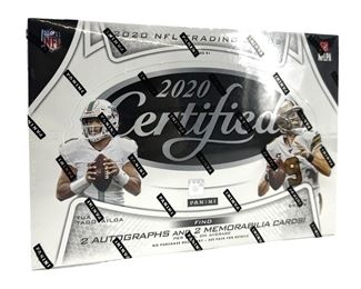 2020 Panini Certified NFL Trading Card Box Set