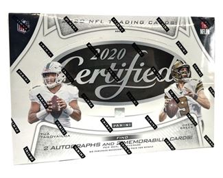 2020 Panini Certified NFL Trading Card Box Set