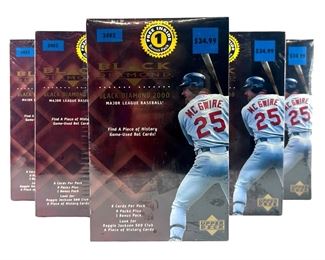 5pc. Upper Deck Black Diamond 2000 MLB Box Sets