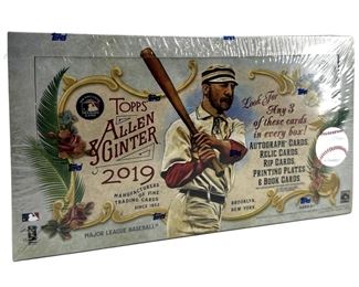 2019 Topps Allen & Ginter MLB Card Box Set