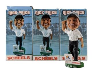 3pc Nick Price Scheels Champions Tour Bobbleheads