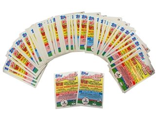 1985 Topps Winning Pitch Game Card Collection