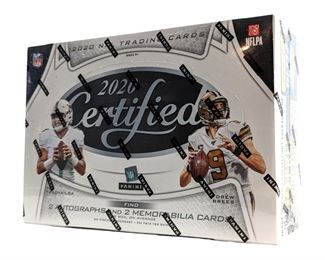 2020 NFL Panini Certified Football Hobby Box
