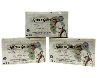 3pc. 2020 Topps Allen & Ginter MLB Card Box Sets