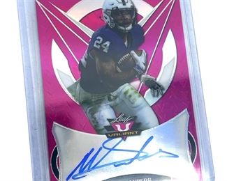 Leaf 2019 Valiant Autographed Miles Sanders Card