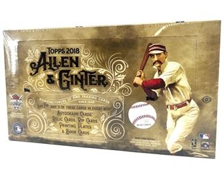 2018 Topps Allen & Ginter MLB Box Set