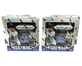 4pc. Panini Prizm 2021 Mega Box Sets