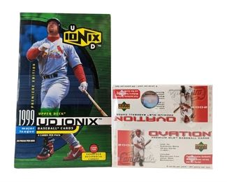 2pc. Upper Deck Baseball Card Hobby Boxes