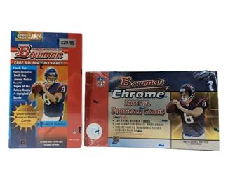 2002 Bowman Chrome Football Hobby Boxes