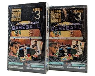 2pc '94 Topps Stadium Club Series 3 Baseball Boxes