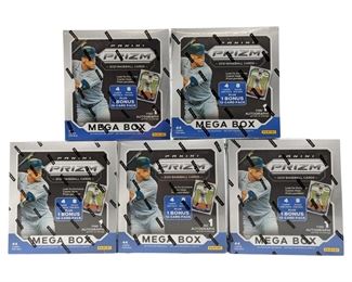 5pc. 2021 Panini Prizm Baseball Mega Box Set