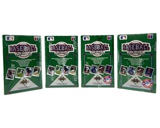 4pc. 1990 Upper Deck Baseball Card Hobby Box
