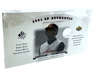 2001 Upper Deck SP Authentic Card Box Set